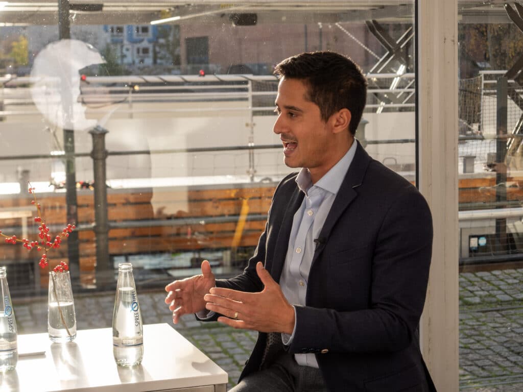 Dr Gilbert De Gregorio speaking