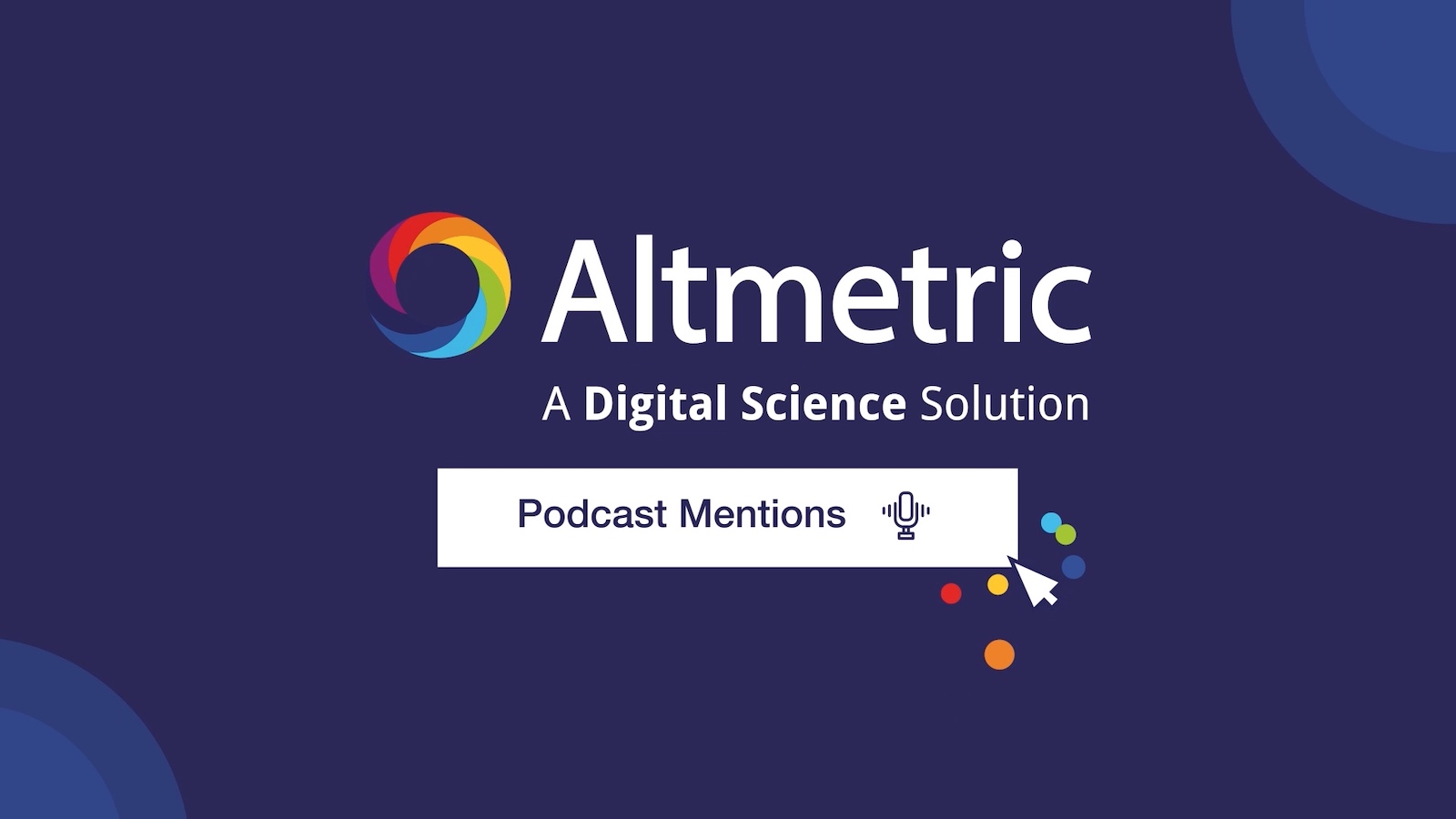 Altmetric podcasts - featured graphic
