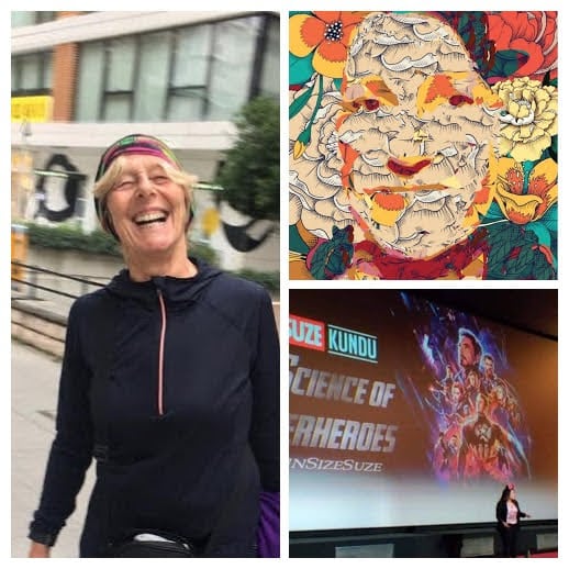 Photo collage of team