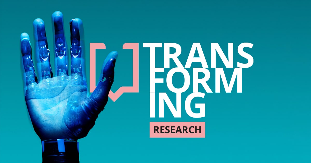 Transforming research logo