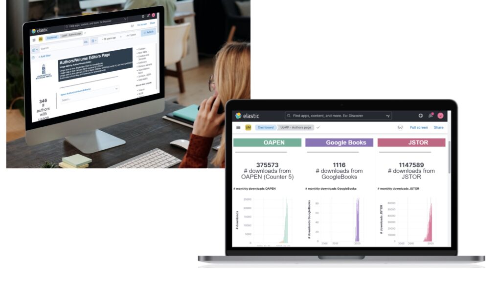 University of Michigan Press OA Book Usage Data Dashboard
