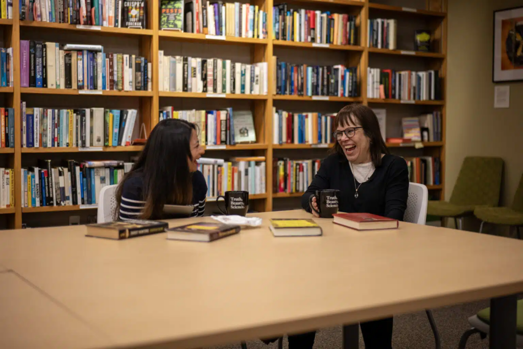interview in library