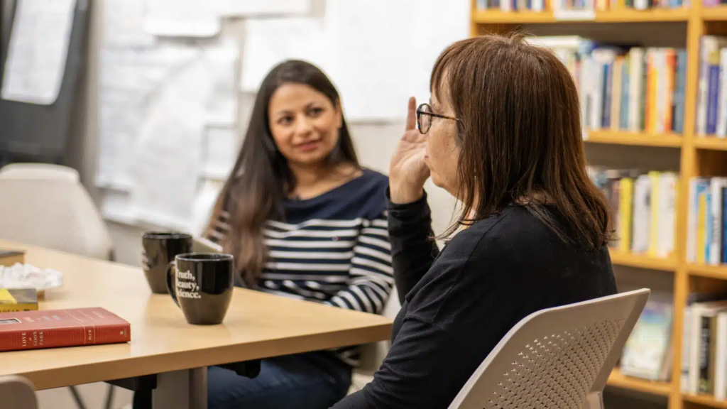 interview in library