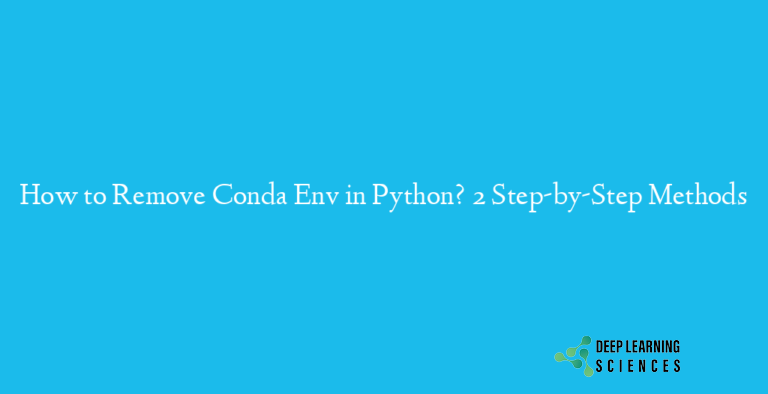How to Remove Conda Env in Python?