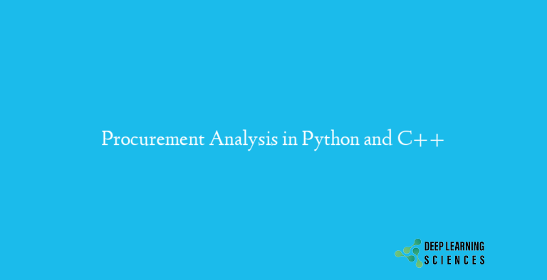 Procurement Analysis in Python and C++