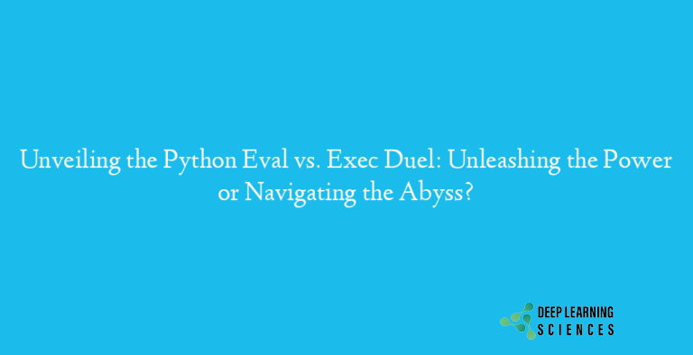 Python Eval vs. Exec Duel